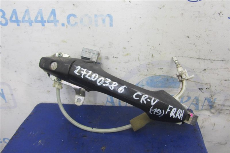 Ручка двери наружная передняя правая HONDA CRV 06-12 72140-SWW-G01ZA Б/У