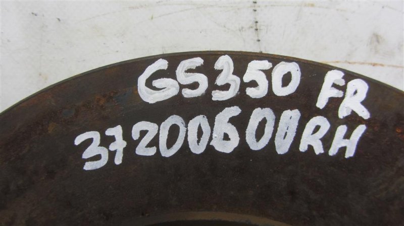 Тормозной диск передний GS350 GS300 05-11