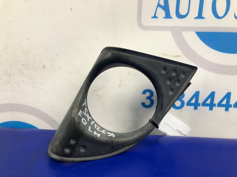 Накладка противотуманной фары передняя левая ACURA TSX 08-14 2009 Седан 2.4 71108-TL0-G01 Б/У