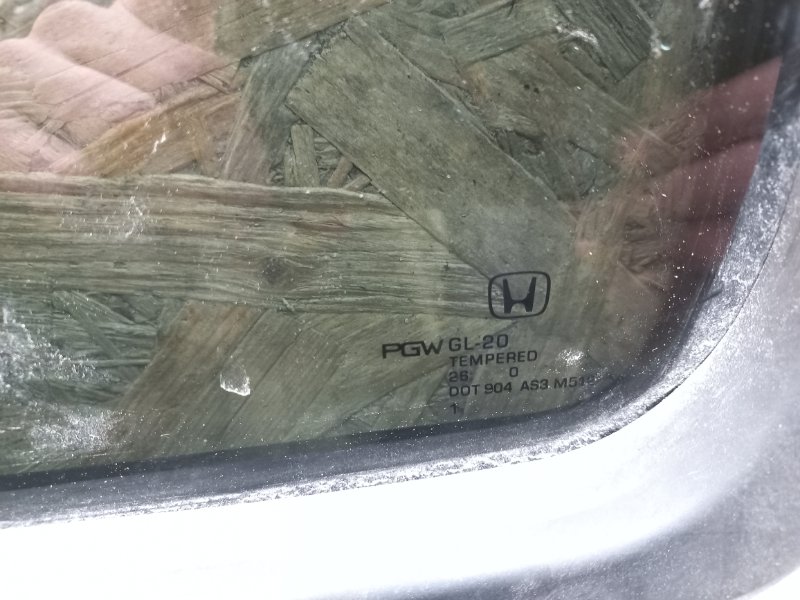 Стекло двери глухое заднее левое HONDA PILOT 08-15 Внедорожник 3.5