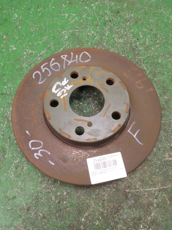 Тормозной диск передний передний TOYOTA CAMRY 30 02-06 2002 ACV30L 2.4 2AZFE 43512-06040 Б/У