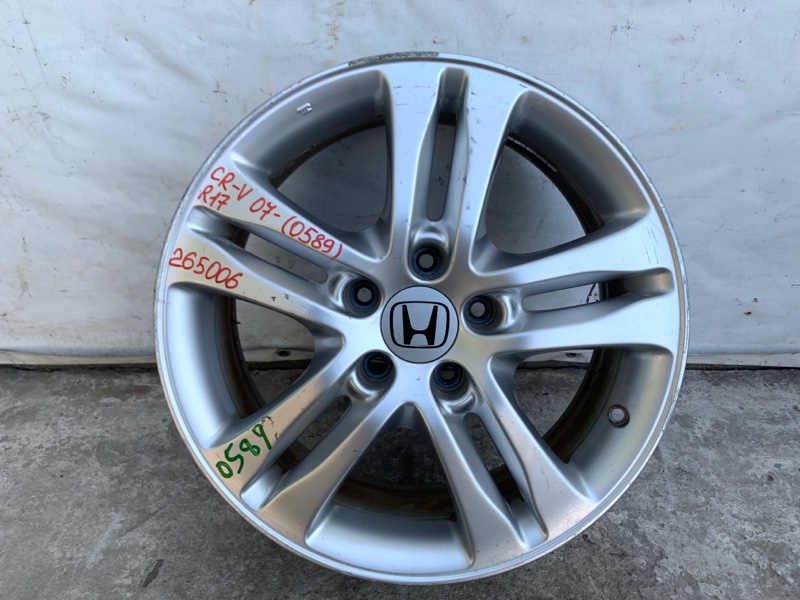 Диск R17 HONDA CRV 06-12 2010 2.4L 42700-SWA-A71 Б/У