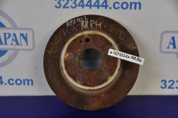 Тормозной диск задний ACURA ILX 12-16 42510-T2F-A00 Б/У