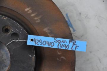 Тормозной диск передний SONATA LF 2014-