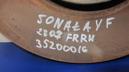 Тормозной диск передний SONATA YF 10-14 2013 Седан 2.4