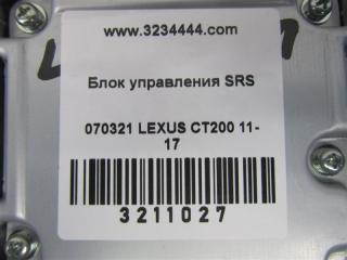 Блок управления AIRBAG CT200 11-17 2012 Хетчбек 1.8