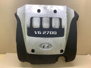 Накладка двигателя декоративная HYUNDAI TUCSON 04-10 2006 2.7 G6BA 29240-37150 Б/У