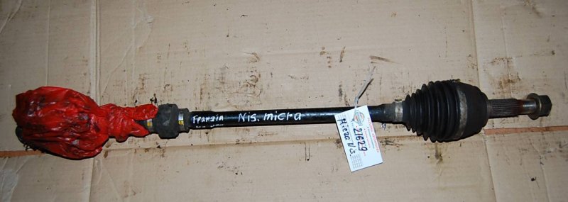 Привод передний правый NISSAN MICRA 03-11 39100-AY10A Б/У