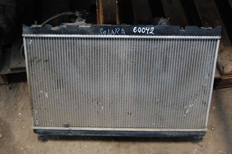 Запчасть радиатор основной TOYOTA SOLARA 03-09 Б/У Радиатор основной TOYOTA SOLARA 03-09 Б/У