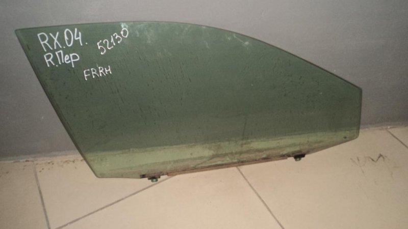 Стекло двери переднее правое LEXUS RX300/330/350/400 03-09 68101-48070 Б/У