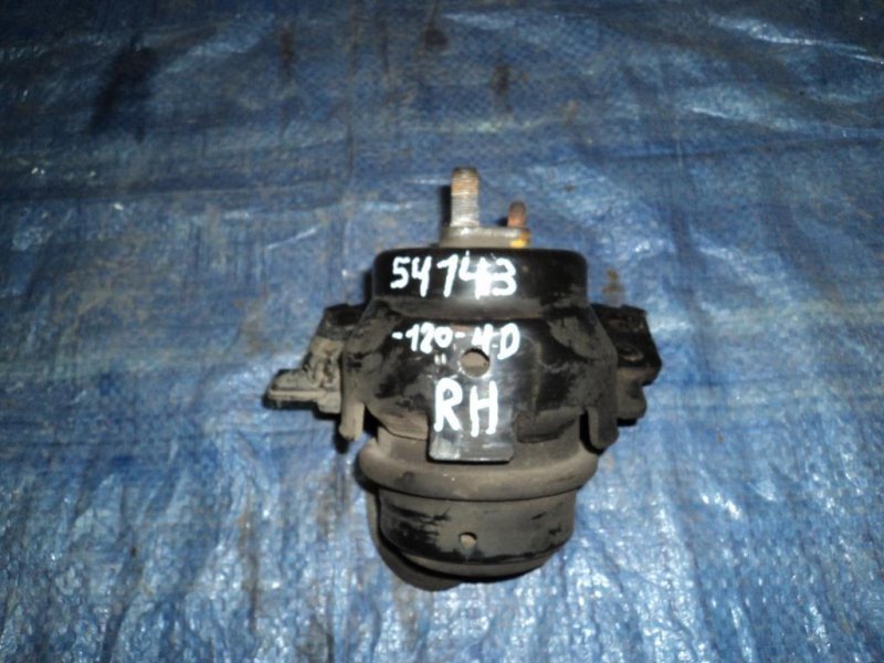 Подушка двигателя правая TOYOTA LAND CRUISER PRADO 120 02-09 Б/У