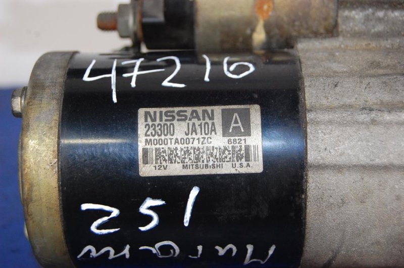 Стартер NISSAN MURANO Z51 07-14