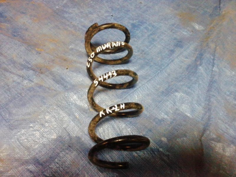 Запчасть пружина задней подвески NISSAN MURANO Z50 02-07 55020-CA005 Б/У Пружина задней подвески NISSAN MURANO Z50 02-07 55020-CA005 Б/У