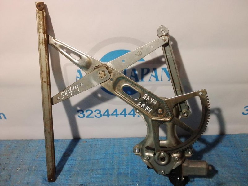 Стеклоподъемник передний правый TOYOTA RAV4 05-12 69801-52080 Б/У