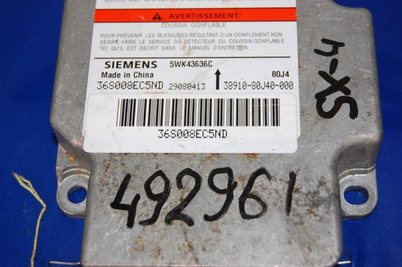 Блок управления AIRBAG SX4 06-13