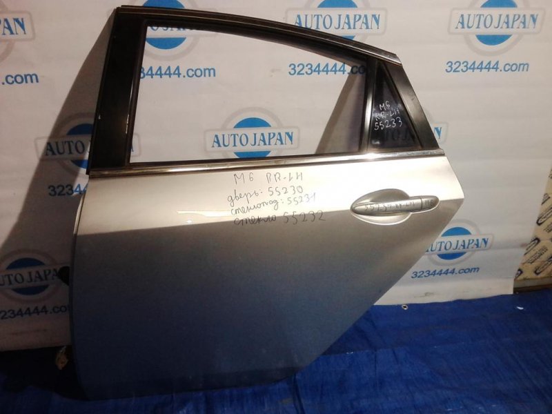 Запчасть дверь задняя левая MAZDA 6 GH 07-12 GSYM-73-02XF Б/У Дверь задняя левая MAZDA 6 GH 07-12 GSYM-73-02XF Б/У