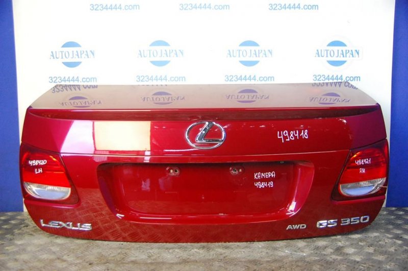 Запчасть крышка багажника LEXUS GS350 GS300 05-11 64401-30B90 Б/У Крышка багажника LEXUS GS350 GS300 05-11 64401-30B90 Б/У