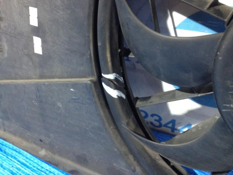 Диффузор вентилятора основного радиатора 3 BK 03-08