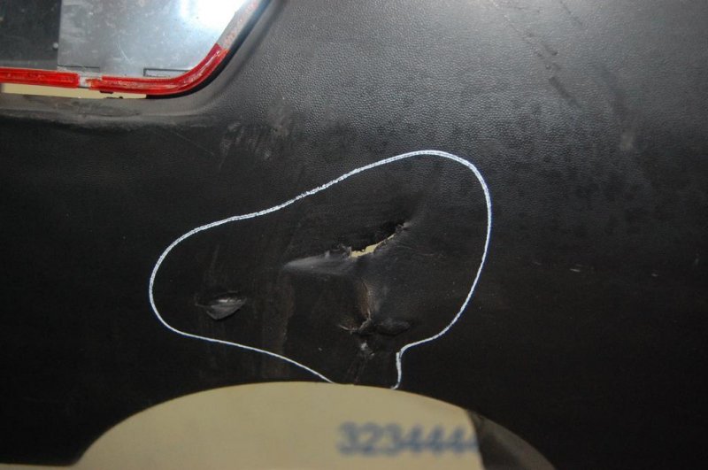 Бампер задний TRIBECA B10 07-13