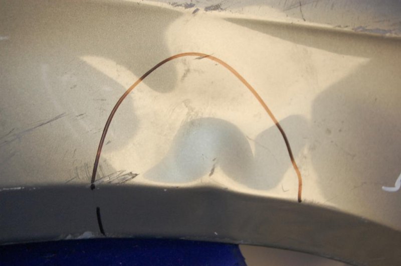 Крыло переднее переднее правое SUBARU LEGACY 03-09 BL/BP