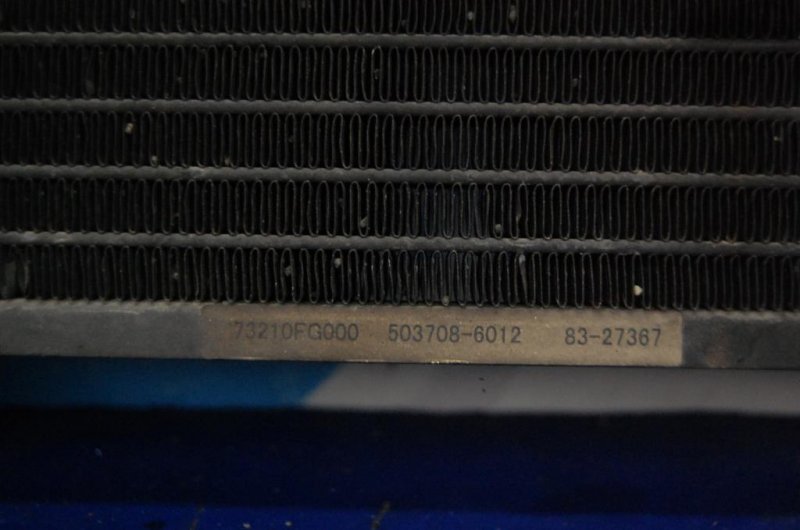 Радиатор кондиционера FORESTER SH 07-12