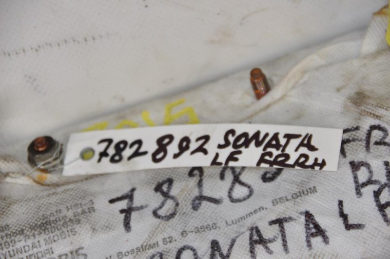 Подушка безопасности в сиденье передняя левая SONATA LF 2014- Подушка безопасности в сиденье передняя левая SONATA LF 2014-