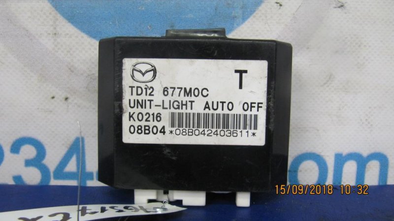 Блок управления освещением MAZDA CX-9 06-16 TD12-67-7M0C Б/У