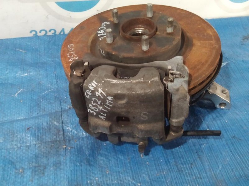 Суппорт тормозной передний правый NISSAN ALTIMA L32 07-12 41001-ZX00A Б/У