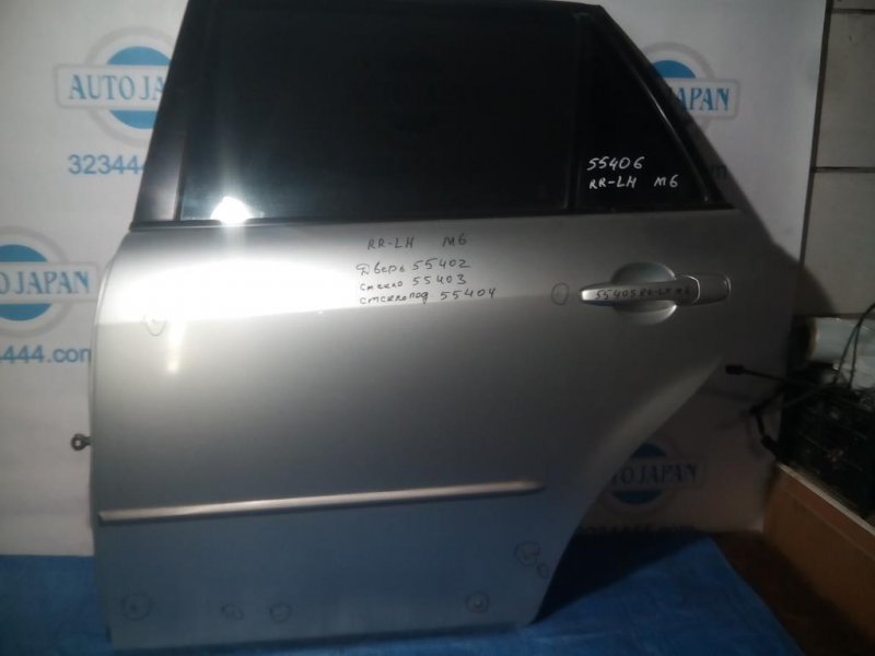 Дверь задняя левая MAZDA 6 GG 02-07 GRYP-73-02XB Б/У