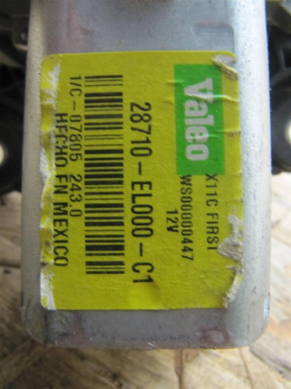 Моторчик стеклоочистителя задний TIIDA/VERSA C11 04-11 2011 Хетчбек 1.8