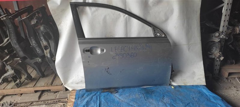 Дверь передняя правая SUBARU LEGACY 09-15 BM 2011 Седан 2.5 EJ253 60009AJ00B9P Б/У