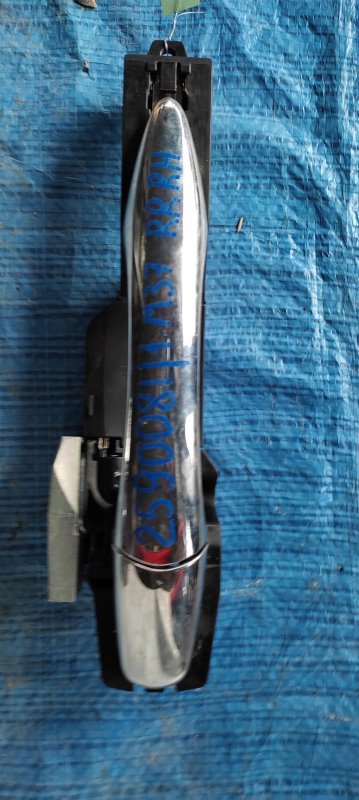 Ручка двери наружная задняя правая INFINITI M25/M37/M56/Q70/M35H 10-16 2013 Седан 3.7 VQ37VHR 82640-1BA0A Б/У