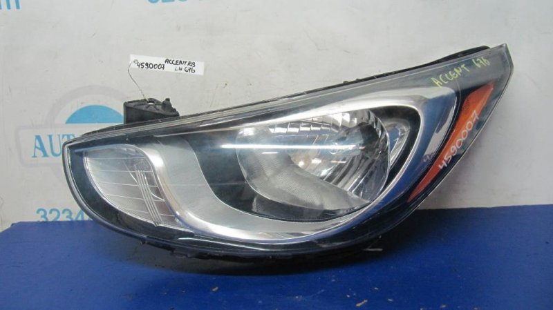 Фара передняя левая HYUNDAI ACCENT RB 10- 2013 Хетчбек 1.6 92101-1R010 Б/У