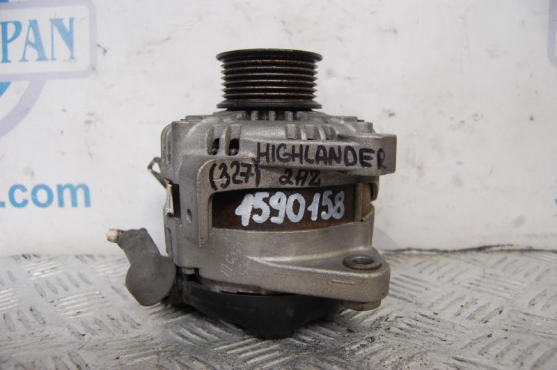 Запчасть генератор TOYOTA HIGHLANDER 01-07 2006 ACU20 2.4 2AZFE 27060-28290 Б/У Генератор TOYOTA HIGHLANDER 01-07 2006 ACU20 2.4 2AZFE 27060-28290 Б/У
