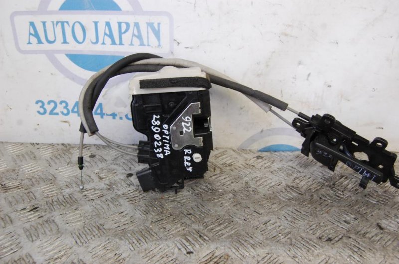 Запчасть замок двери задний правый KIA OPTIMA TF 11-16 2014 Седан 2.4 81420-4C000 Б/У Замок двери задний правый KIA OPTIMA TF 11-16 2014 Седан 2.4 81420-4C000 Б/У