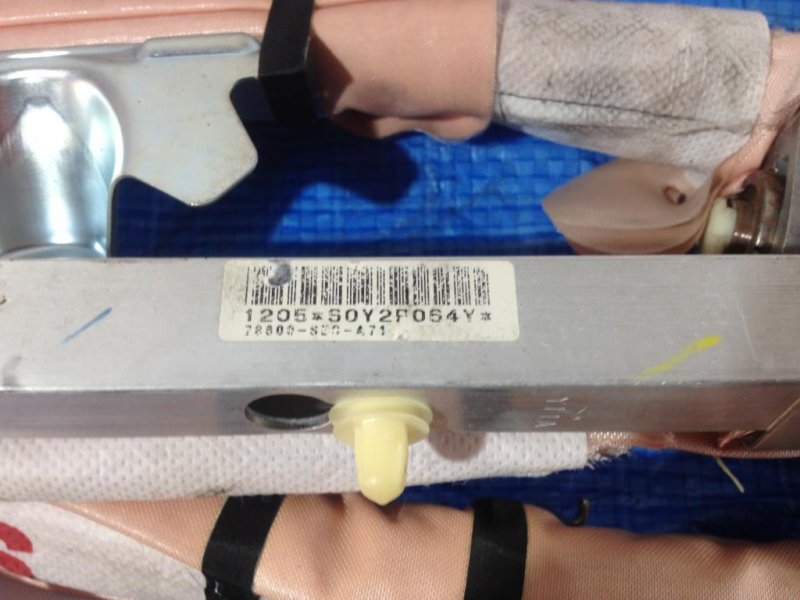 Подушка безопасности (штора) левая ACCORD CL7 / TSX 03-08