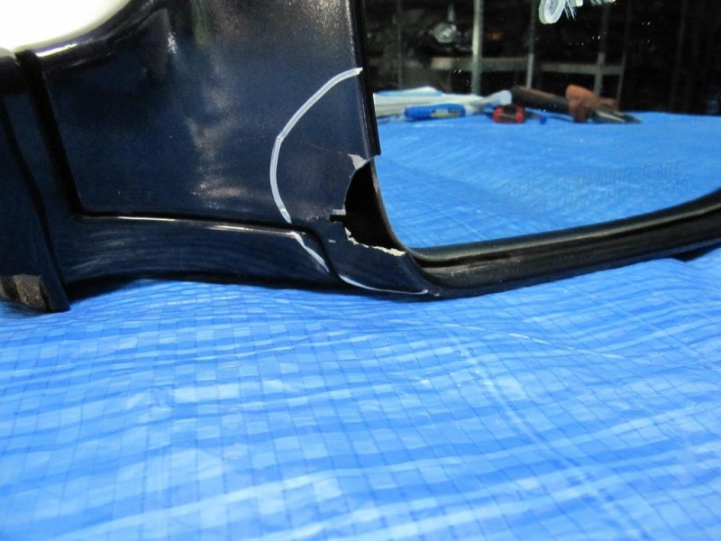 Зеркало правое INFINITI FX S50 03-08 Внедорожник 3.5