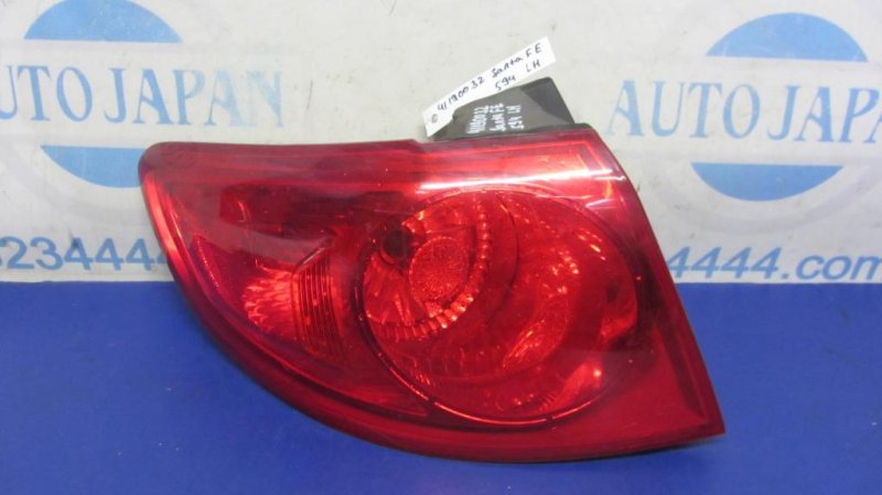 Фонарь наружный задний левый HYUNDAI SANTA FE (CM) 05-12 2007 Внедорожник 3.3 92401-0W050 Б/У