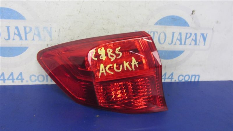 Фонарь наружный задний левый ACURA RDX 12-19 2014 Внедорожник 3.5 33550-TX4-A01 Б/У
