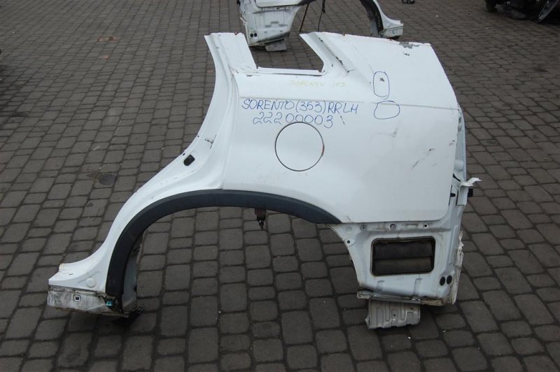 Запчасть четверть кузова задняя левый KIA SORENTO XM 09-14 2011 Внедорожник 2.4 71503-1UC00 Б/У Четверть кузова задняя левый KIA SORENTO XM 09-14 2011 Внедорожник 2.4 71503-1UC00 Б/У