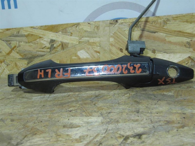 Ручка двери наружная передняя левая HONDA ACCORD CL7 / TSX 03-08 2004 Седан 2.4 72180-SEC-A01ZF Б/У