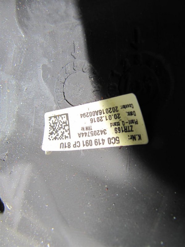 Руль JETTA USA 10-17 2016 162 1.4 CZTA