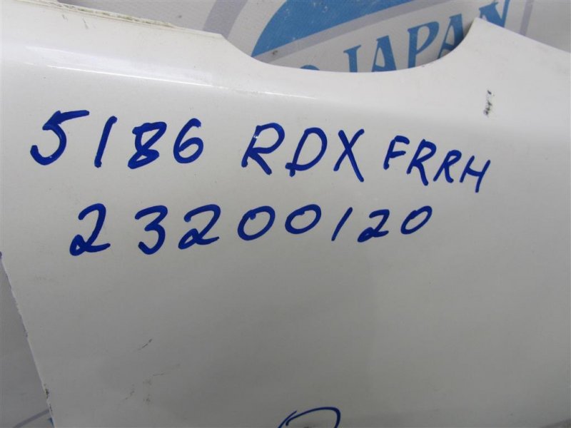 Крыло переднее переднее правое RDX 06-12 2008 Внедорожник 2.3