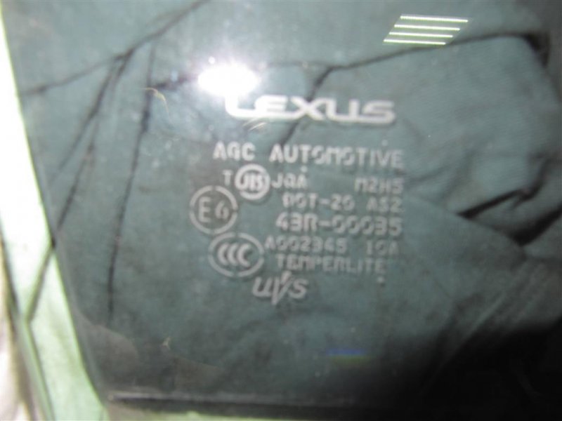 Стекло двери переднее правое LEXUS ES350 06-12 Седан 3.5