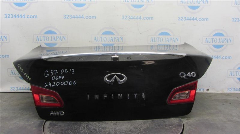 Крышка багажника INFINITI G25/G35/G37/Q40 06-14 2014 Седан 3.7 VQ37VHR HDC00-JK0MM Б/У