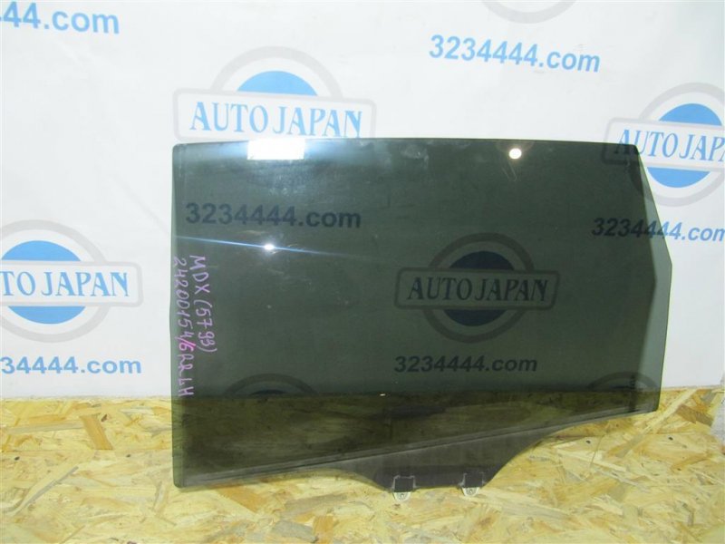 Запчасть стекло двери заднее левое ACURA MDX (YD2) 06-13 2008 YD2 3.7 73450-STX-A01 Б/У Стекло двери заднее левое ACURA MDX (YD2) 06-13 2008 YD2 3.7 73450-STX-A01 Б/У