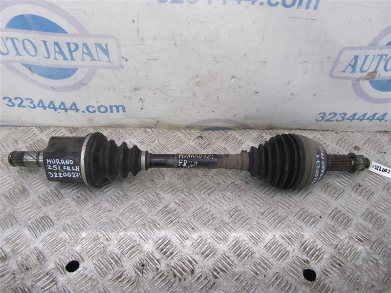 Запчасть привод передний левый NISSAN MURANO Z51 07-14 39101-1AA0A Б/У Привод передний левый NISSAN MURANO Z51 07-14 39101-1AA0A Б/У