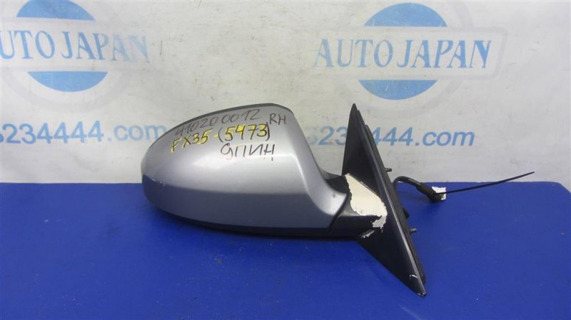 Зеркало правое INFINITI FX S50 03-08 Внедорожник 3.5 Зеркало правое INFINITI FX S50 03-08 Внедорожник 3.5