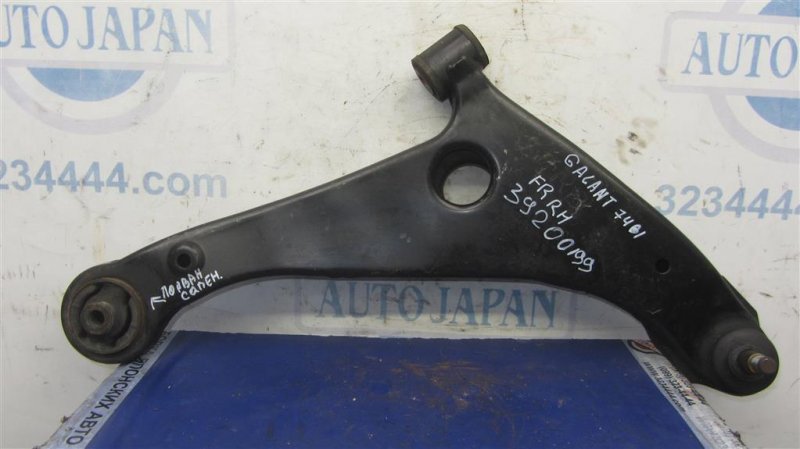 Рычаг передней подвески нижний передний правый MITSUBISHI GALANT 03-12 2008 Седан 2.4 MN161706 Б/У