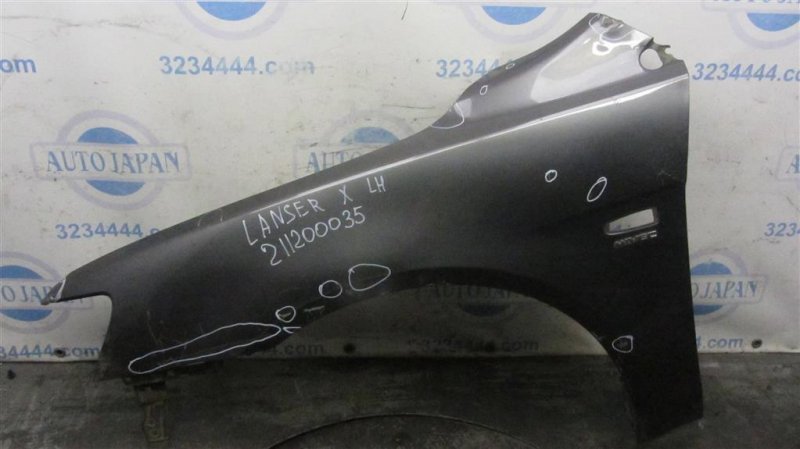 Крыло переднее переднее левое MITSUBISHI LANCER X 10 07-15 5220C527 Б/У